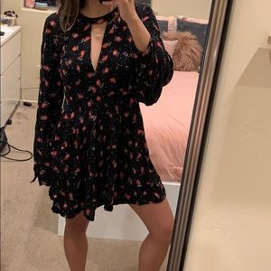 FREE PEOPLE DRESS New with tag floral print